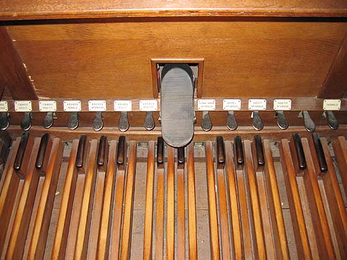 Image de pédalier
          d'orgue